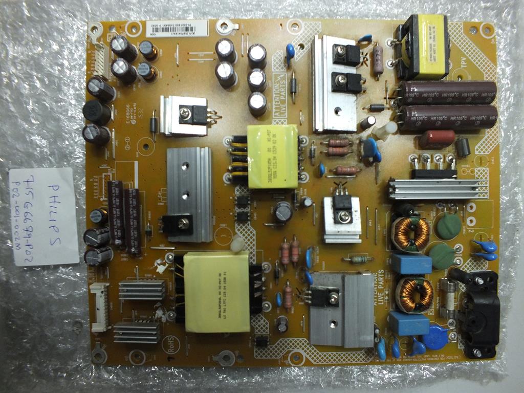 715G6679-P02-001-002M- PLTVEP341XAJ1- FSP400014- PHILIPS 40PFK5500/12- POWER BOARD- BESLEME- TPT400LA-HN02.S