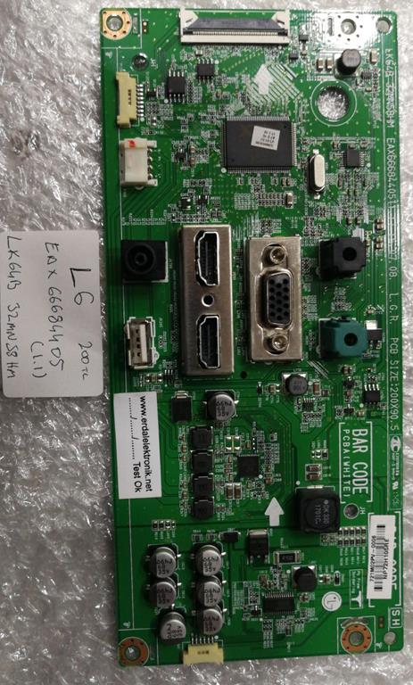 EAX66684405 (1.1) - NP72H106DA - 32MN58HM-P - MAIN BOARD - LG ANAKART