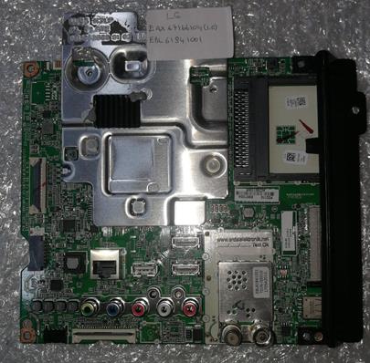 LG EAX67166104(1.0) -EBL61841001-PZC110 63871004- LG 43UJ651V-ZA MAIN BOARD- LG 43UJ651V-ZA ANAKART